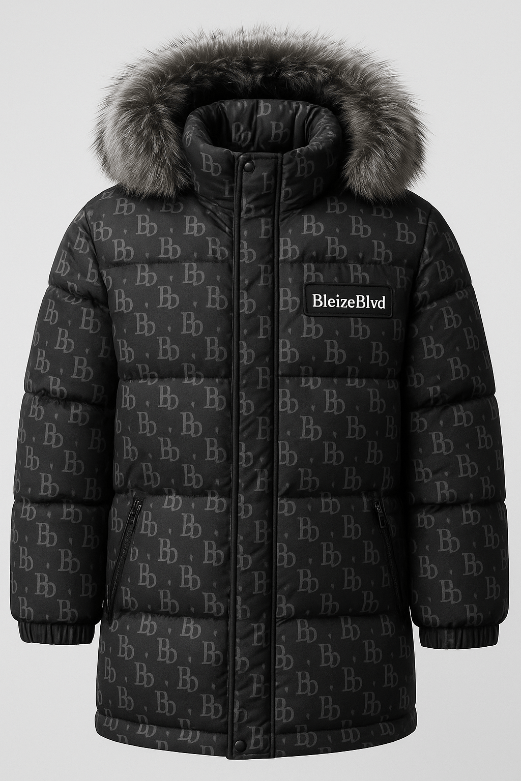 BleizeBlvd Luxury Winter Puffer Coat - BleizeBlvd