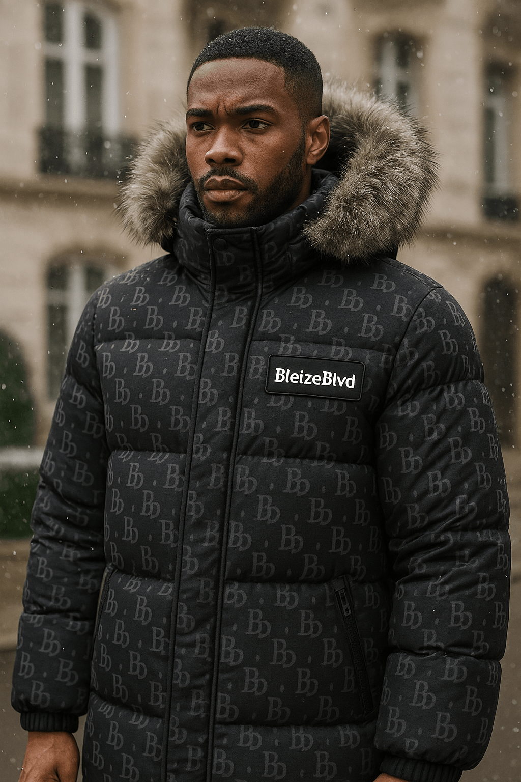 BleizeBlvd Luxury Winter Puffer Coat - BleizeBlvd